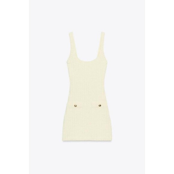 ZARA STRETCH SHORT DRESS - Picture 4 of 6